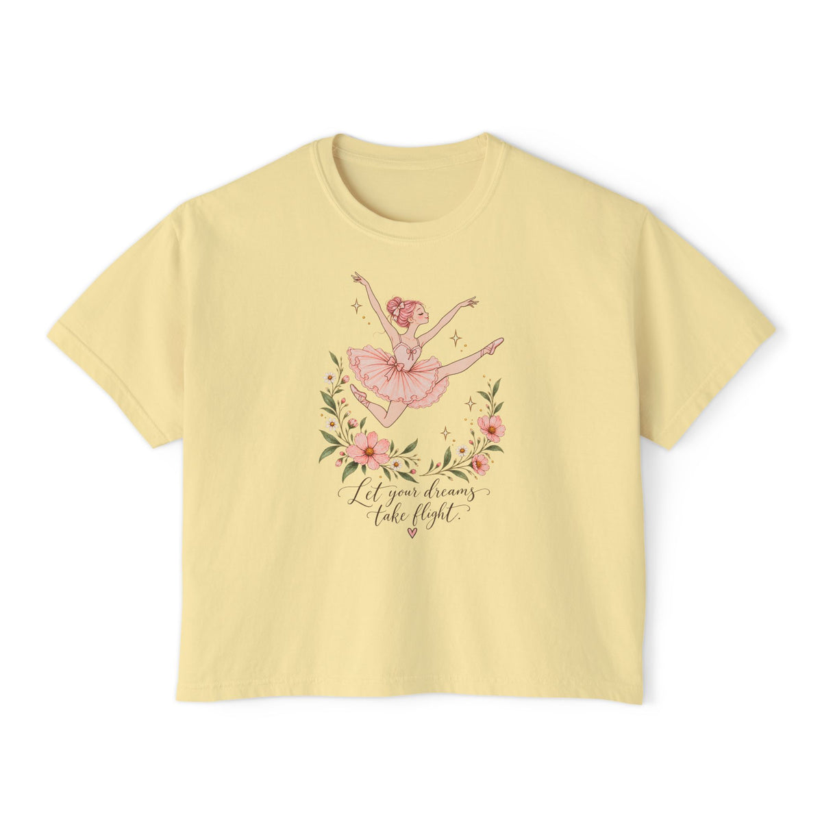 Let Your Dreams Take Flight Ballerina Tee, boxy t-shirt – photo 3 of 7