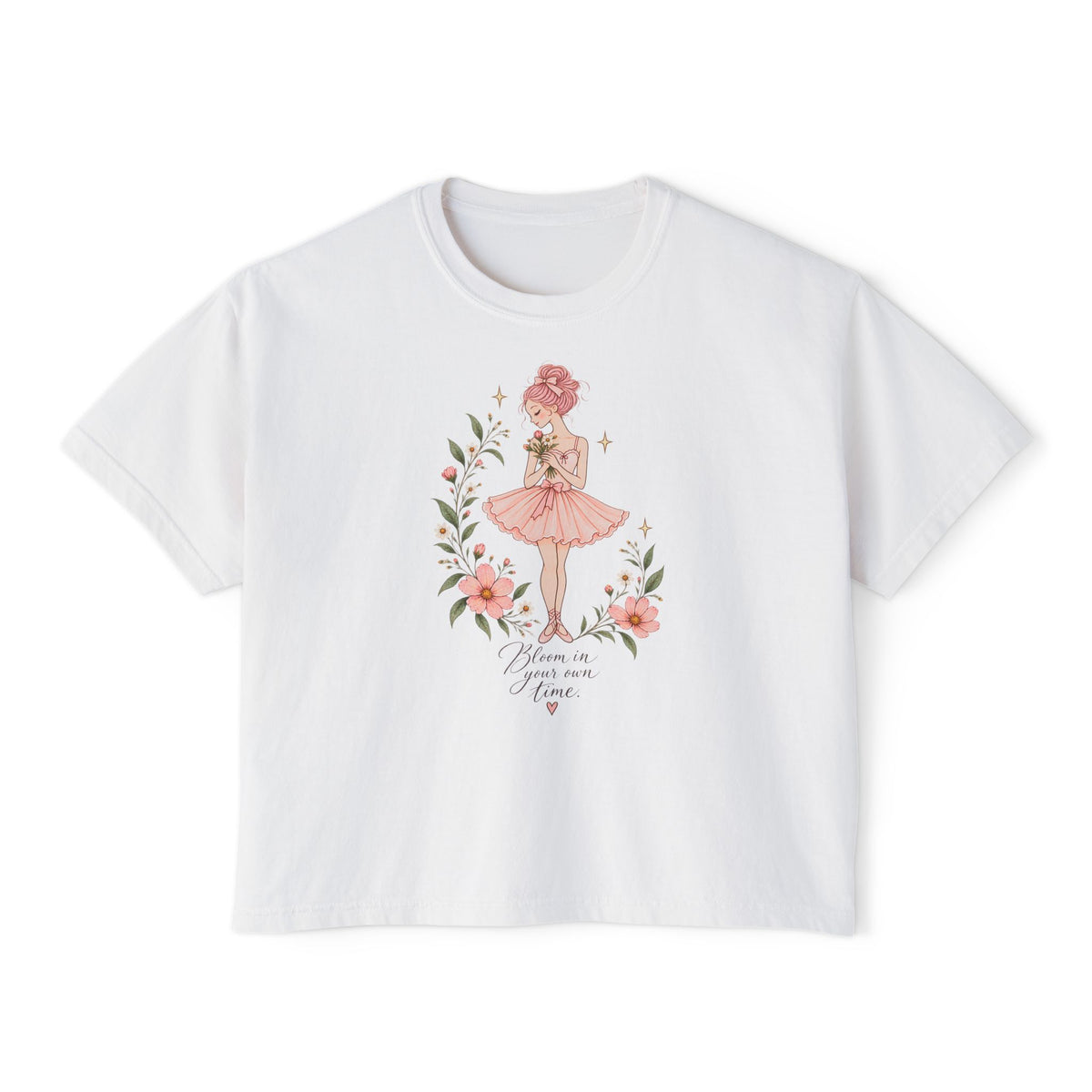 Bloom in Your Own Time Ballerina Tee, boxy t-shirt – photo 1 of 7