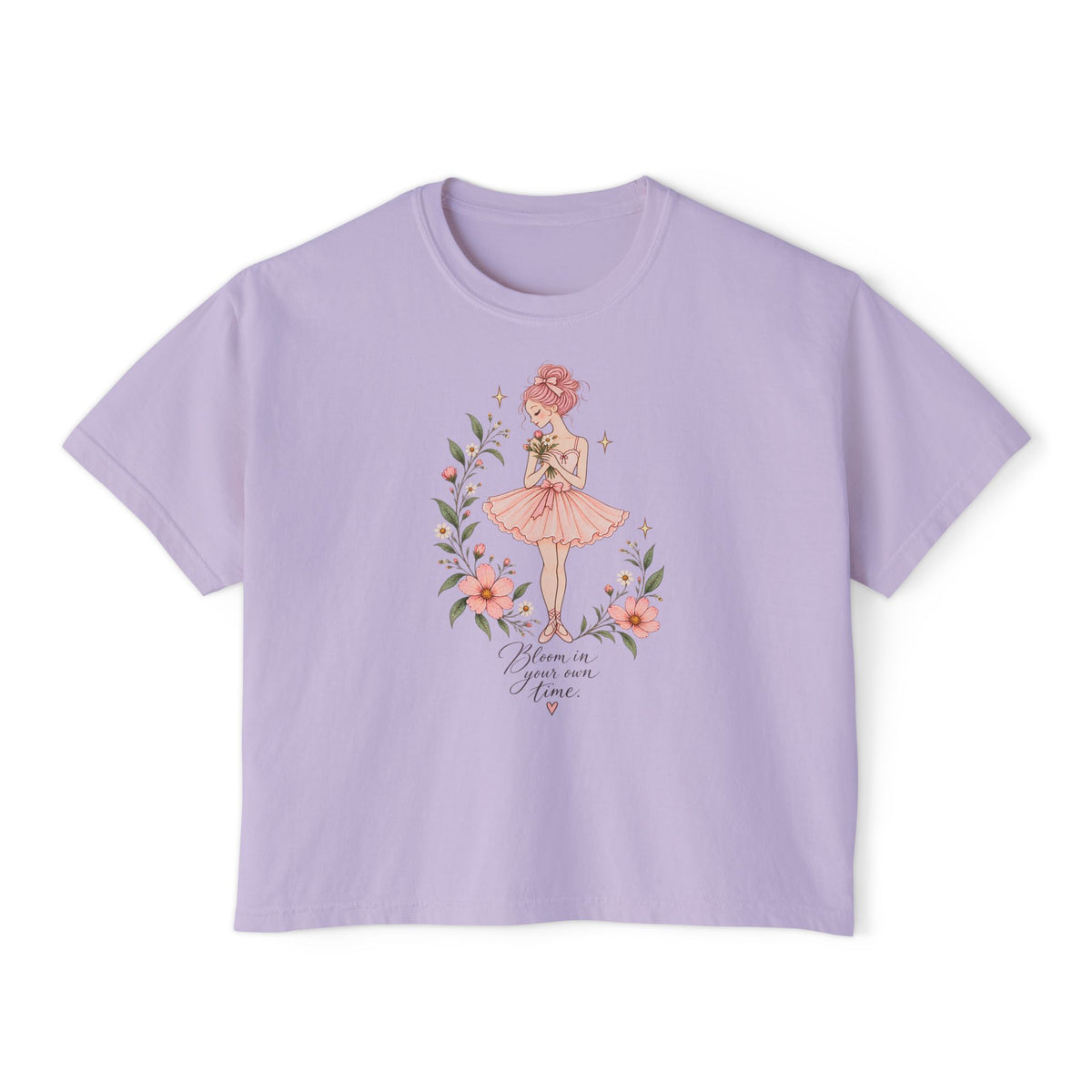 Bloom in Your Own Time Ballerina Tee, boxy t-shirt – photo 5 of 7