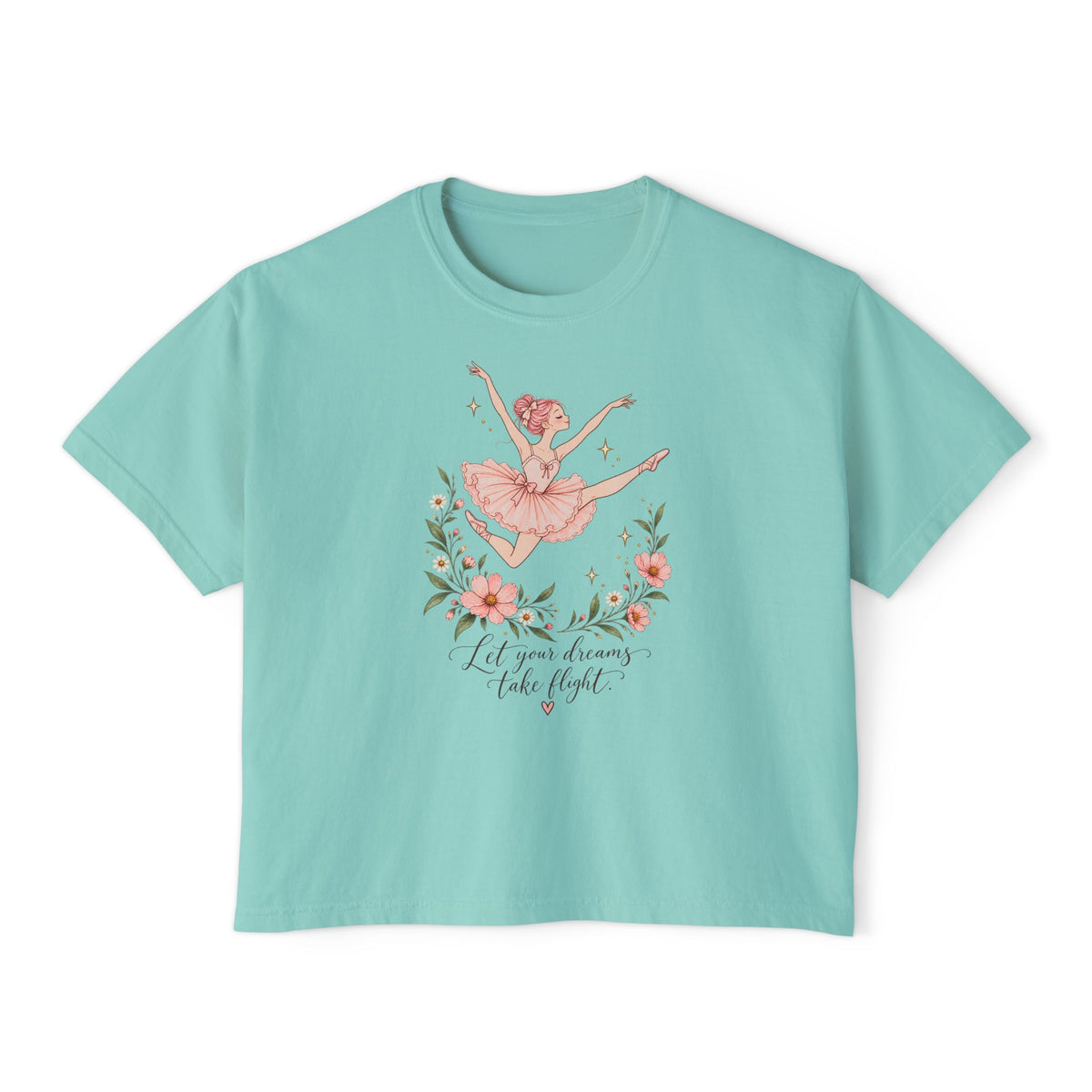 Let Your Dreams Take Flight Ballerina Tee, boxy t-shirt – photo 4 of 7