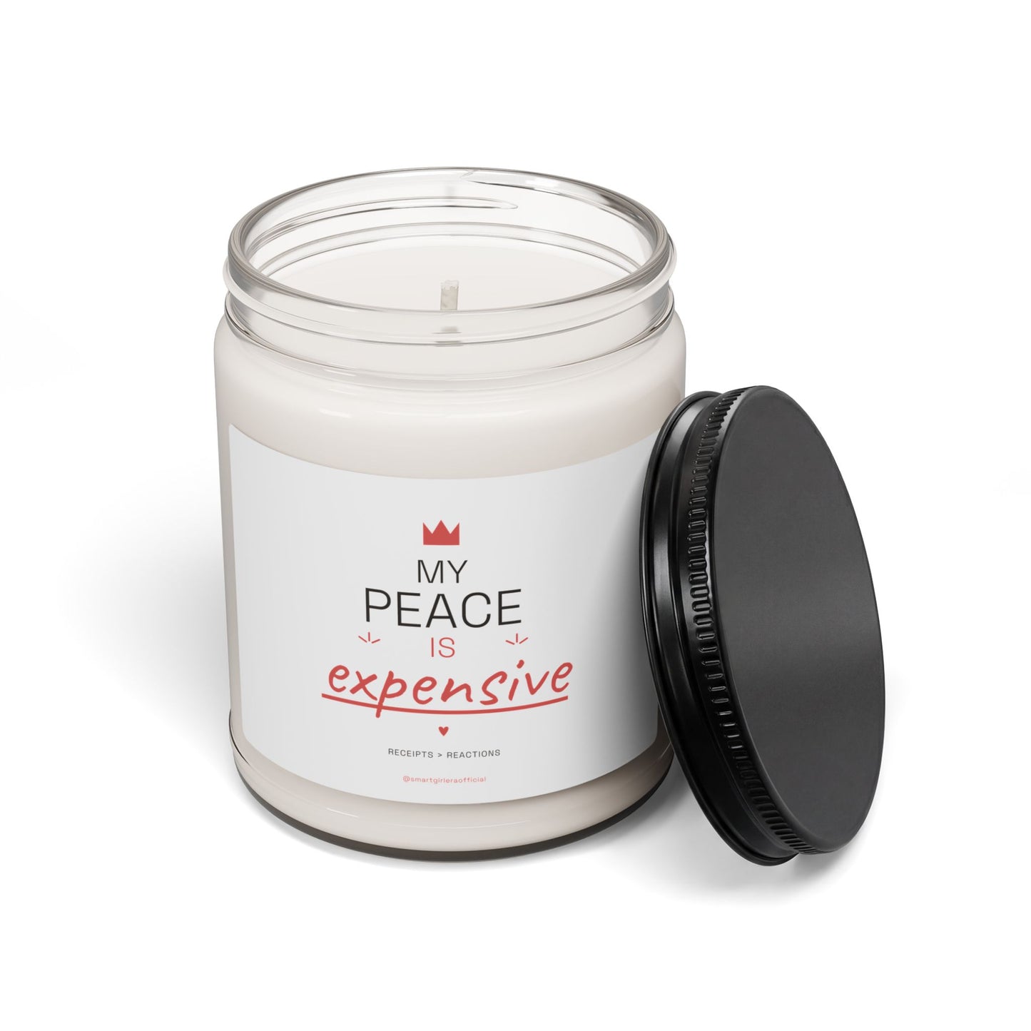My Peace Is Expensive – 9oz Scented Soy Candle