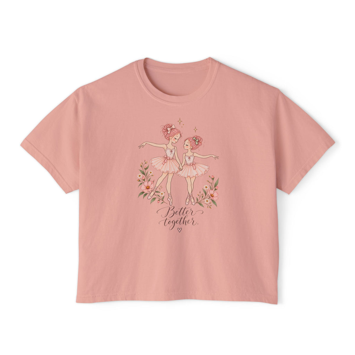 Better Together Ballerina Tee, two dancers boxy t-shirt – photo 2 of 7