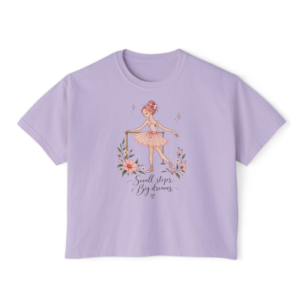 Small Steps Big Dreams Ballerina Tee, boxy t-shirt – photo 5 of 7