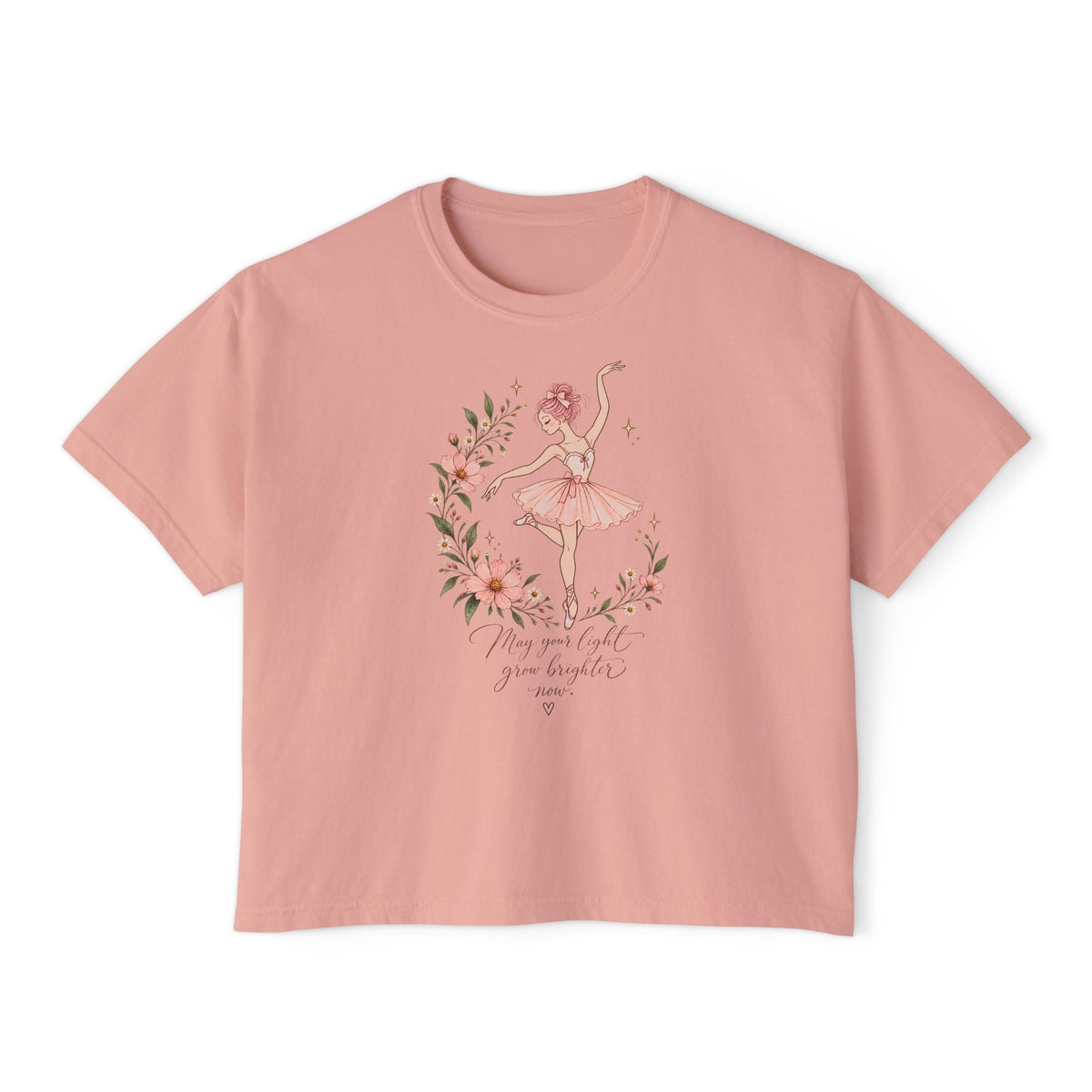 May Your Light Grow Brighter Ballerina Tee, boxy t-shirt – photo 2 of 7