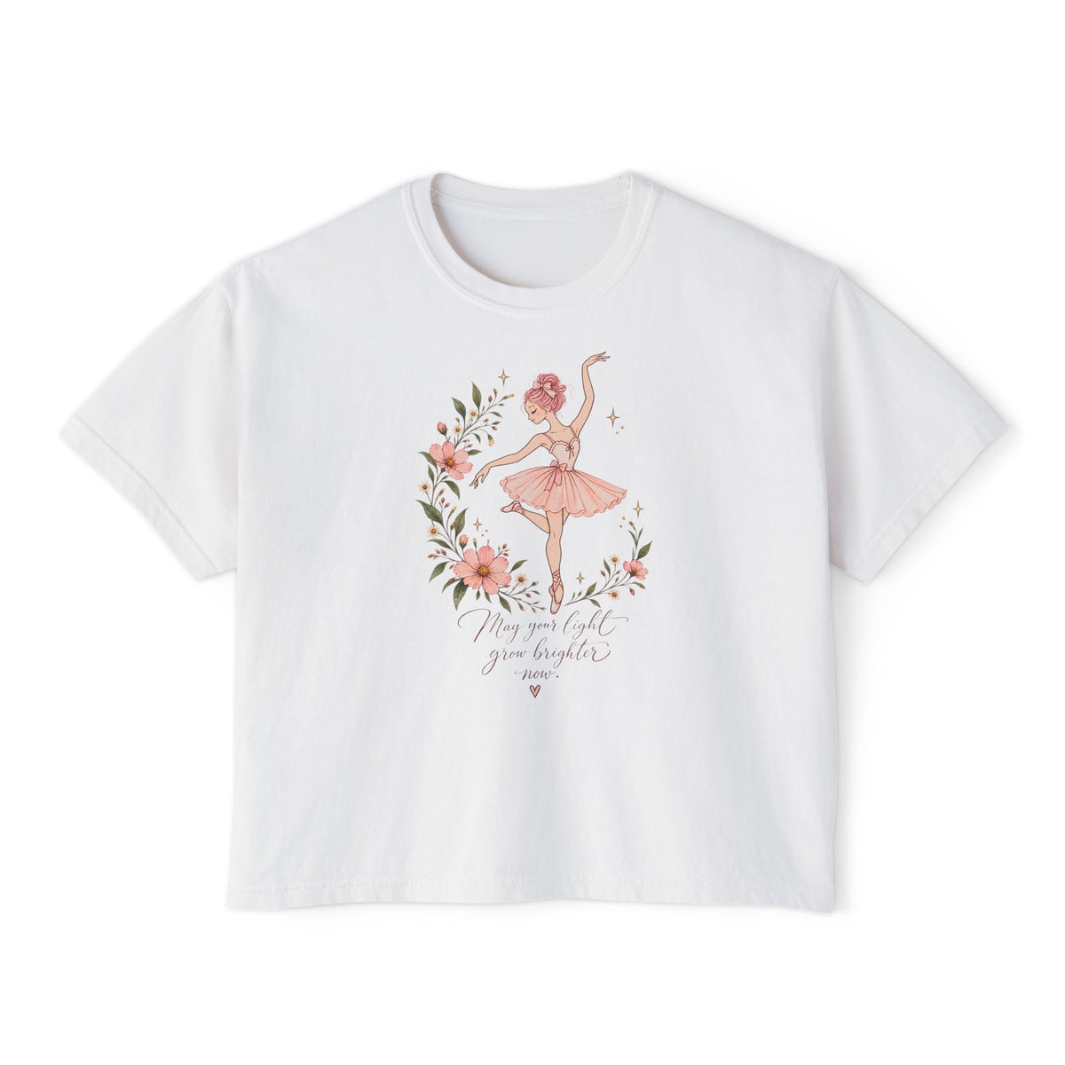 May Your Light Grow Brighter Ballerina Tee, boxy t-shirt – photo 1 of 7