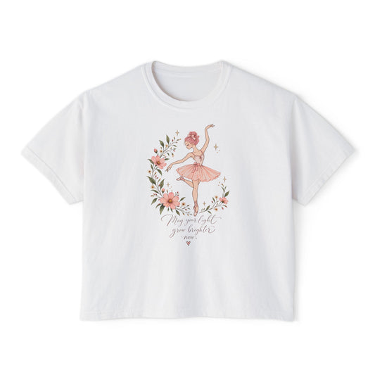 May Your Light Grow Brighter Ballerina Tee, boxy t-shirt – photo 1 of 7