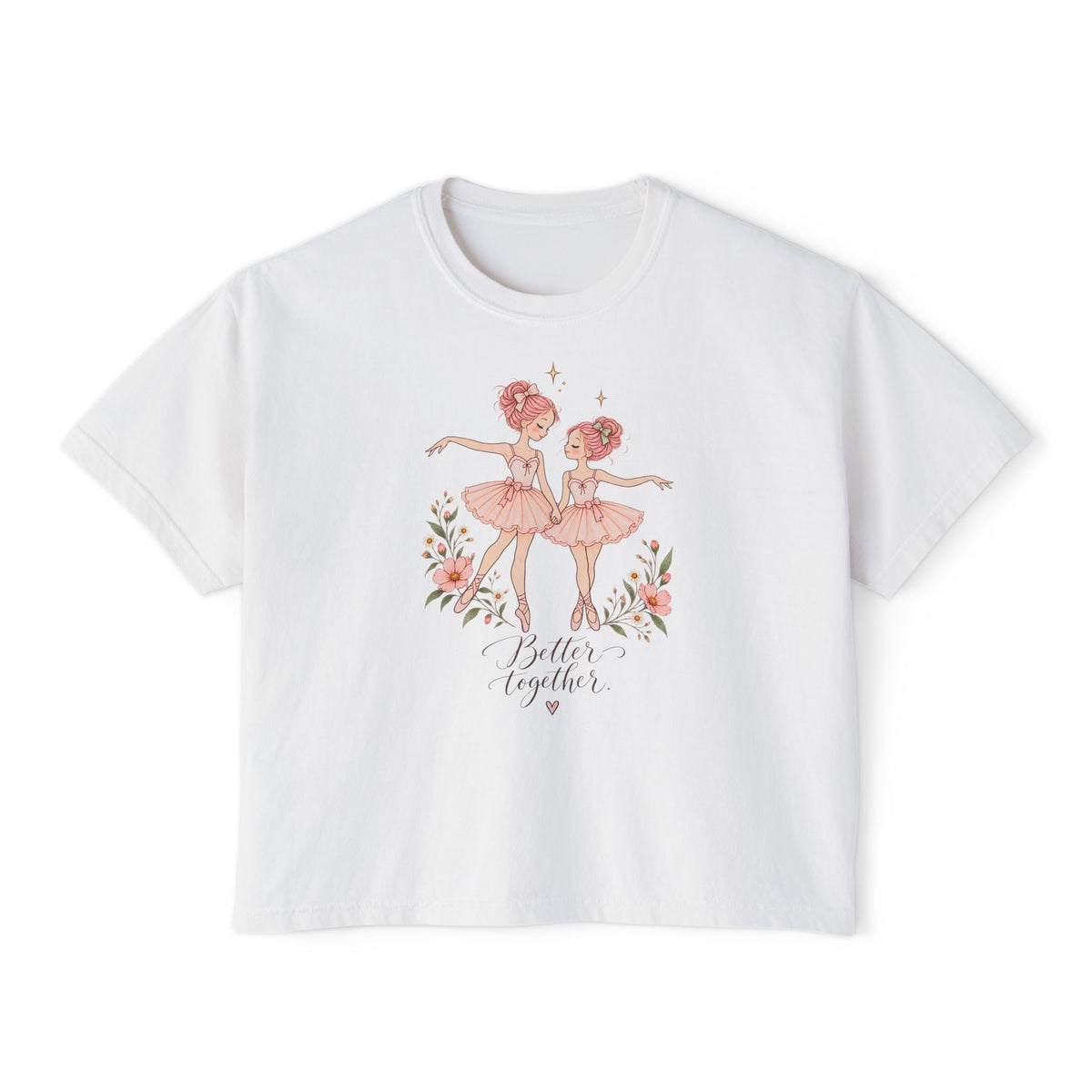 Better Together Ballerina Tee, two dancers boxy t-shirt – photo 1 of 7