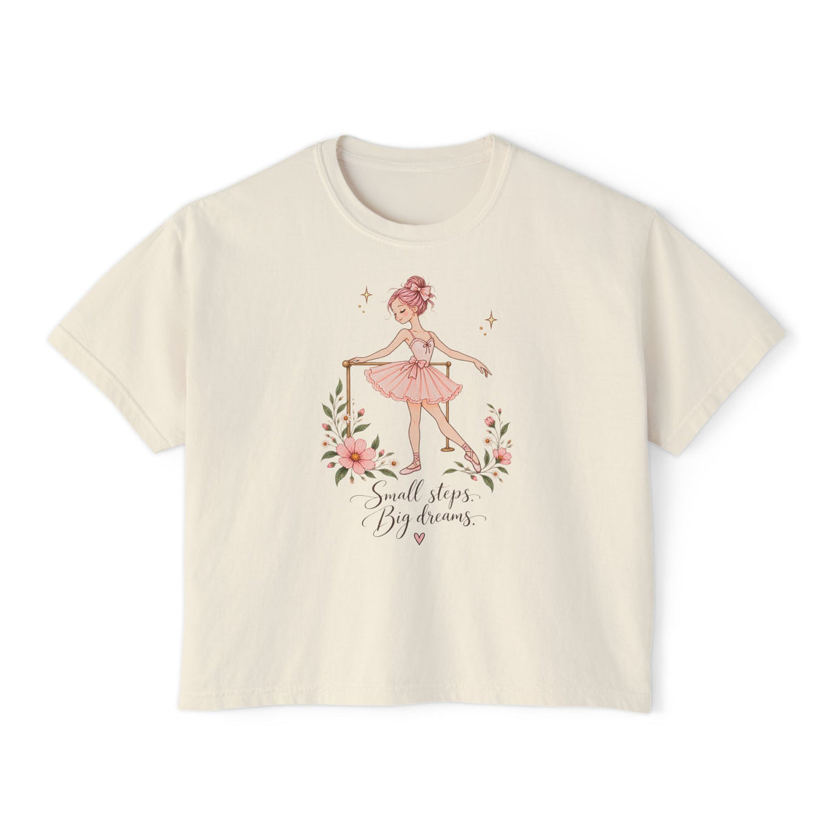 Small Steps Big Dreams Ballerina Tee, boxy t-shirt – photo 6 of 7