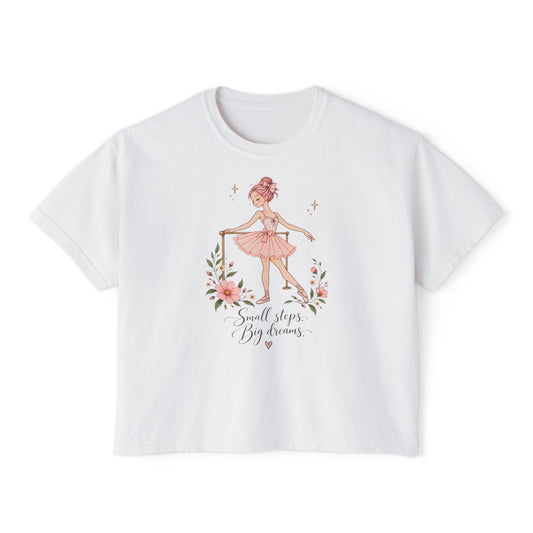 Small Steps Big Dreams Ballerina Tee, boxy t-shirt – photo 1 of 7