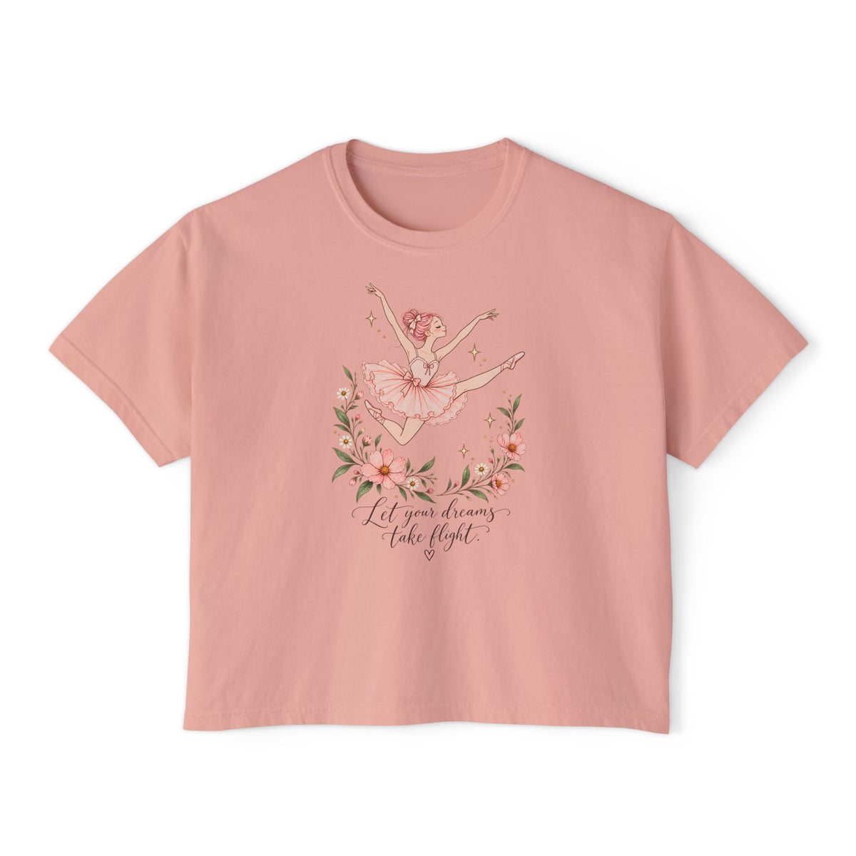 Let Your Dreams Take Flight Ballerina Tee, boxy t-shirt – photo 2 of 7