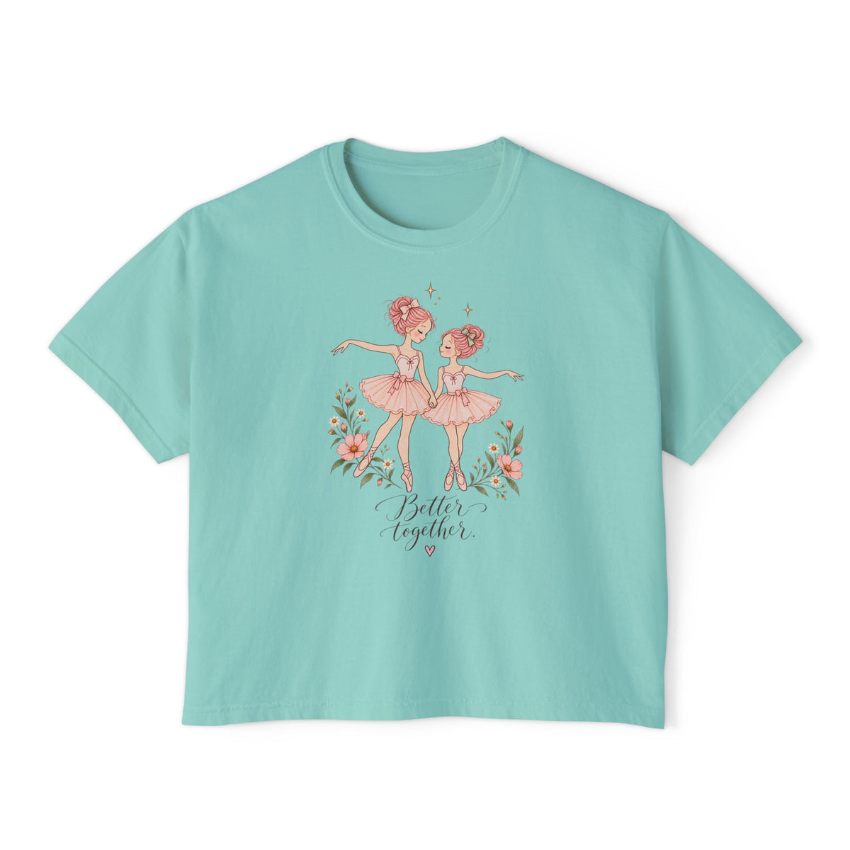 Better Together Ballerina Tee, two dancers boxy t-shirt – photo 4 of 7