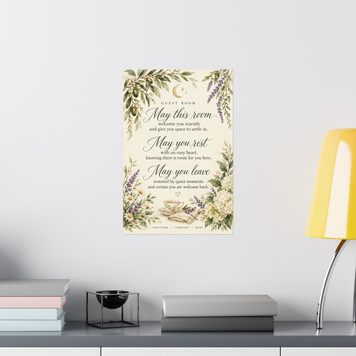 Guest Room Blessing Print, May This Room Welcome You Warmly – photo 17 of 20