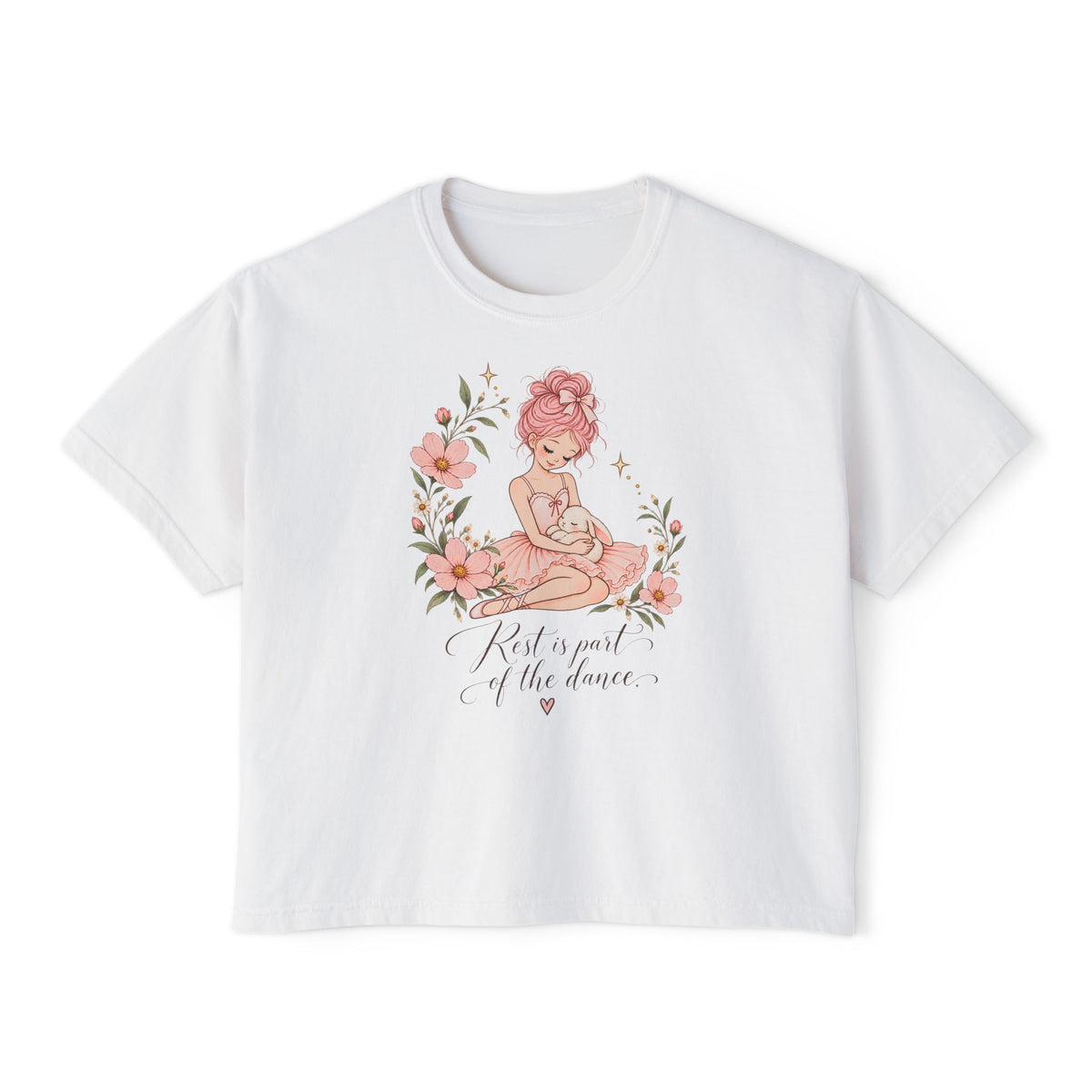 Rest Is Part of the Dance Ballerina Tee, boxy t-shirt – photo 1 of 7