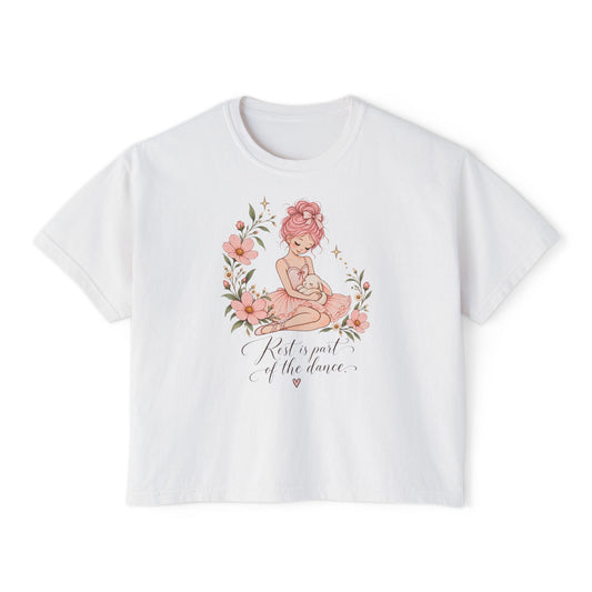 Rest Is Part of the Dance Ballerina Tee, boxy t-shirt – photo 1 of 7