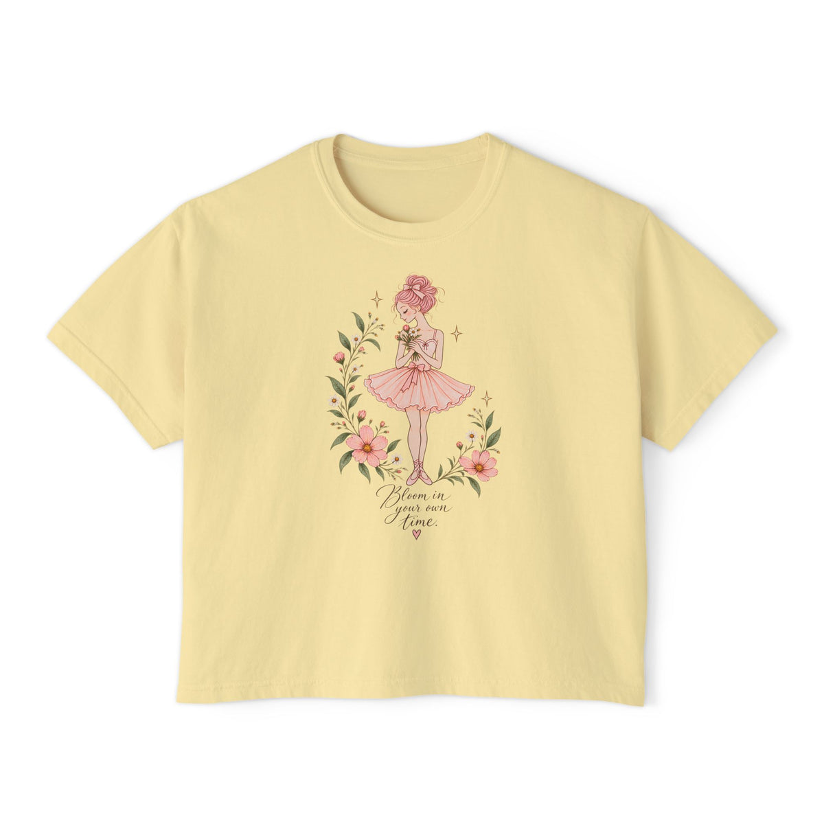 Bloom in Your Own Time Ballerina Tee, boxy t-shirt – photo 3 of 7