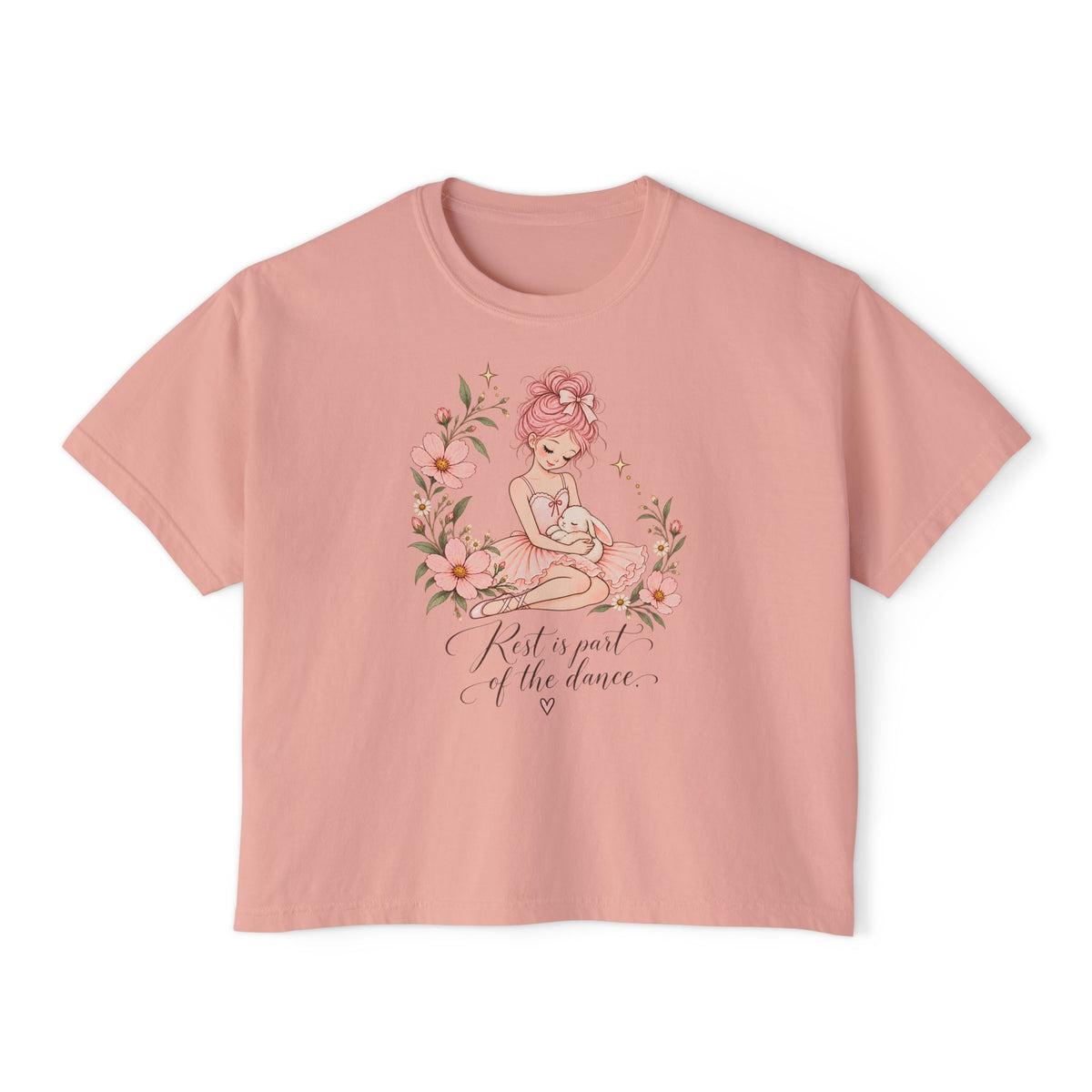 Rest Is Part of the Dance Ballerina Tee, boxy t-shirt – photo 2 of 7