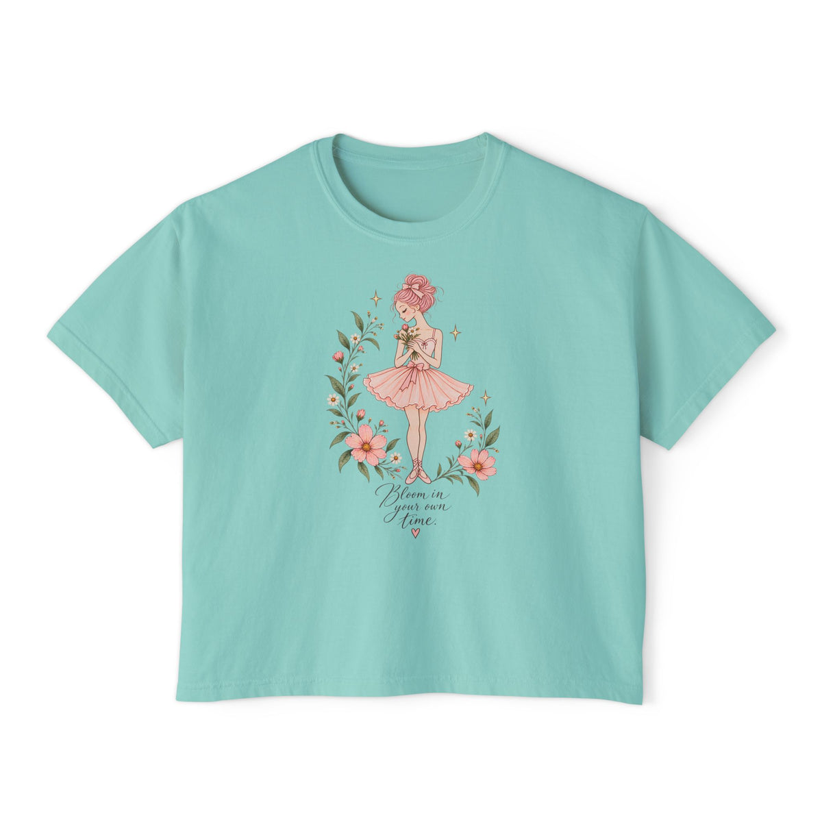 Bloom in Your Own Time Ballerina Tee, boxy t-shirt – photo 4 of 7