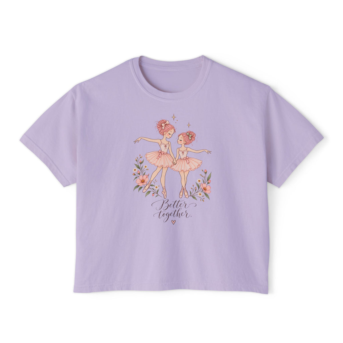 Better Together Ballerina Tee, two dancers boxy t-shirt – photo 5 of 7