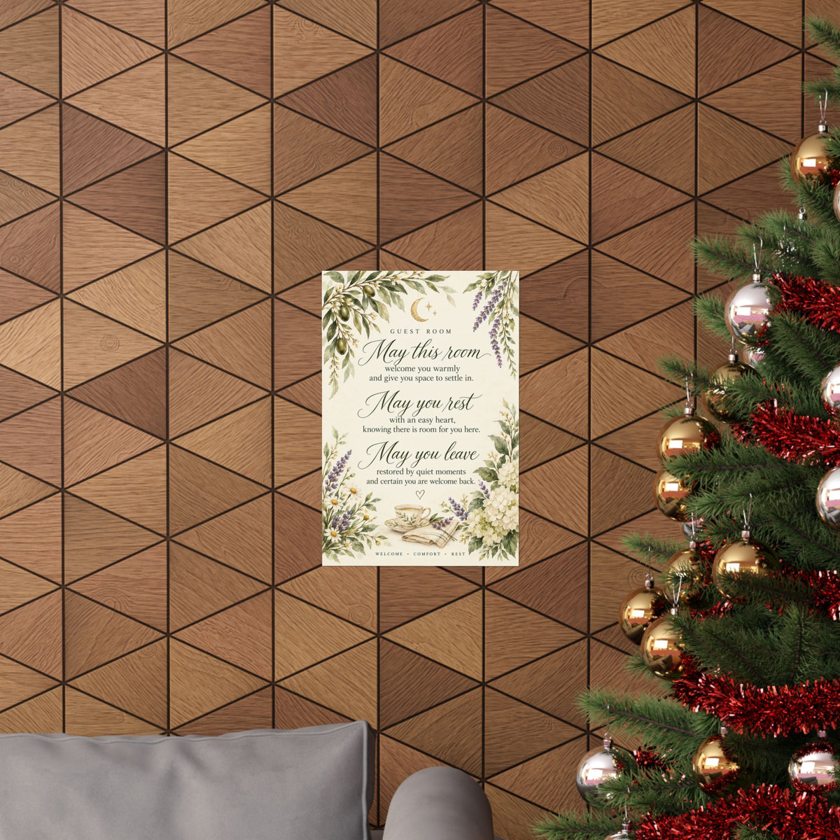 Guest Room Blessing Print, May This Room Welcome You Warmly – photo 13 of 20