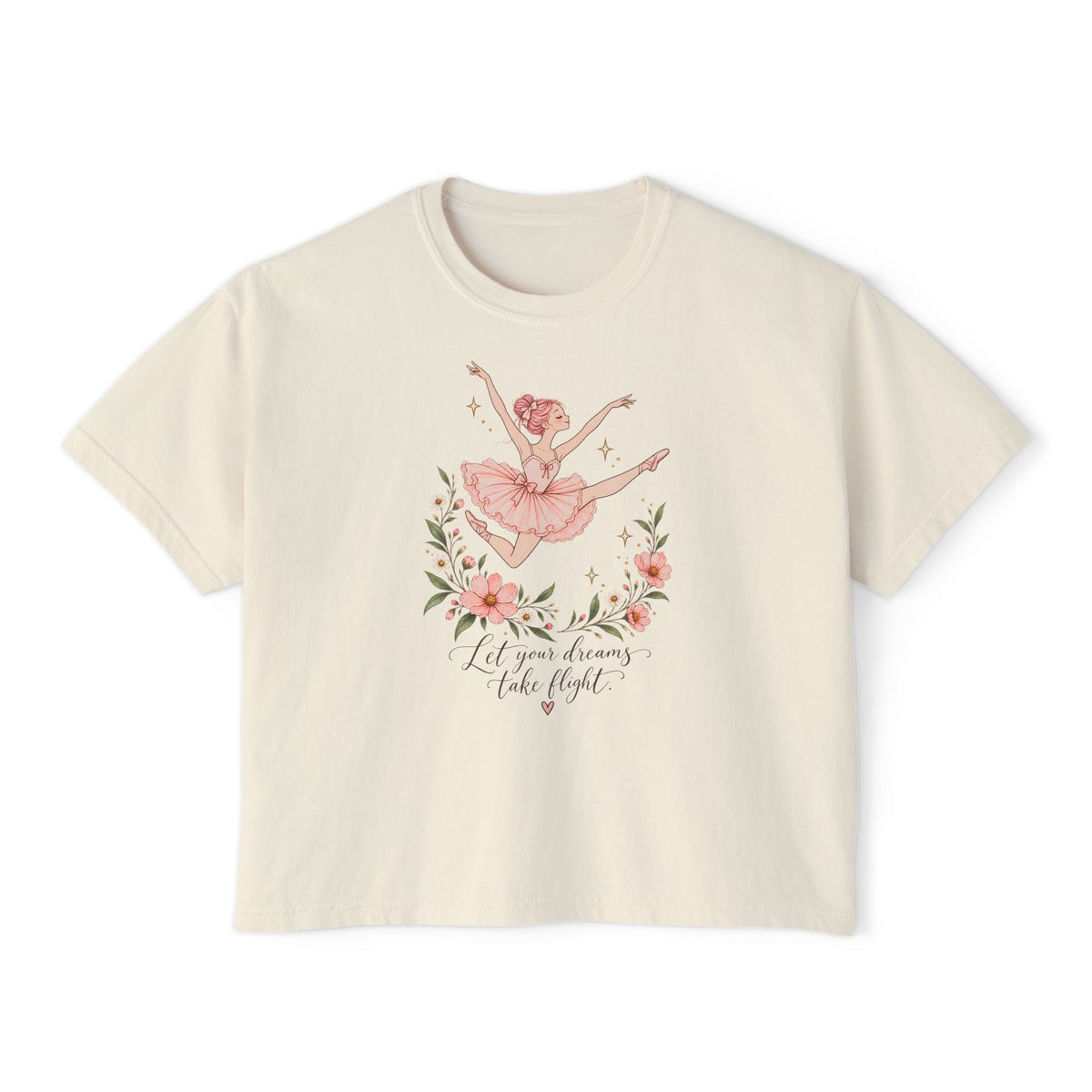 Let Your Dreams Take Flight Ballerina Tee, boxy t-shirt – photo 6 of 7