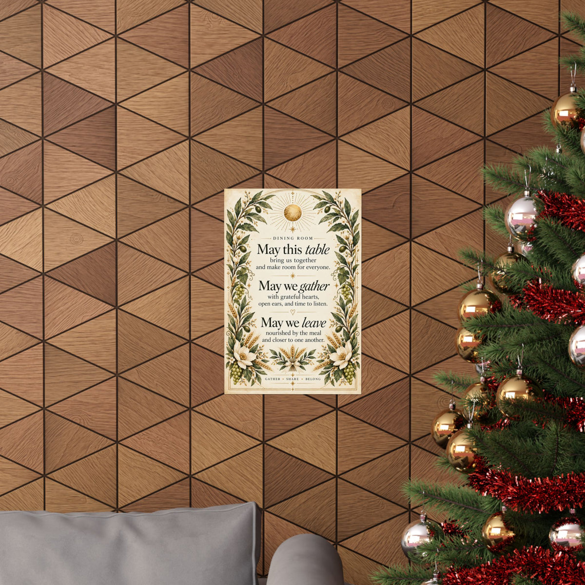 Dining Room Blessing Print, May This Table Bring Us Together – photo 13 of 20