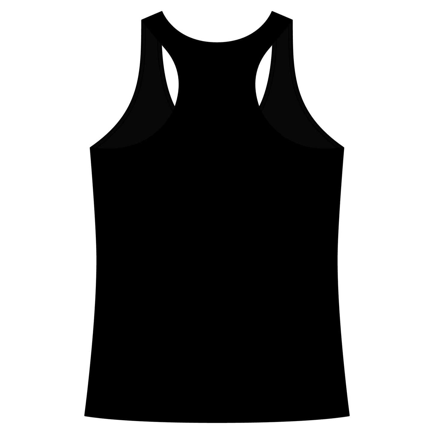 Ballerina Art Racerback Tank - Feminine Dance Painting Tank Top