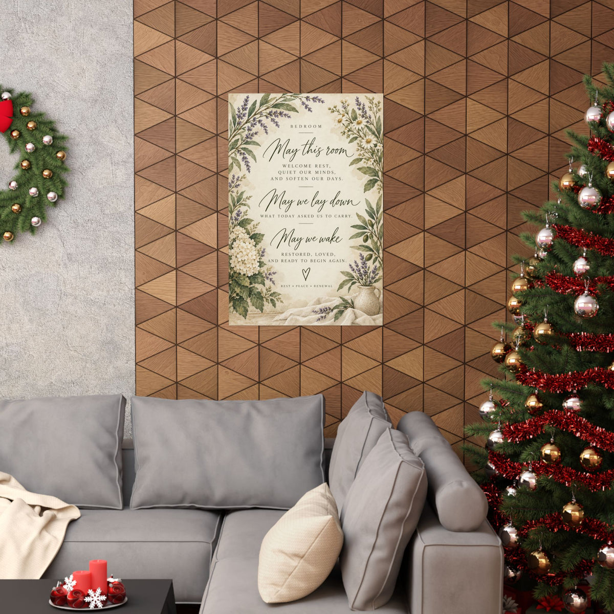 Bedroom Blessing Print, May This Room Welcome Rest – photo 20 of 20