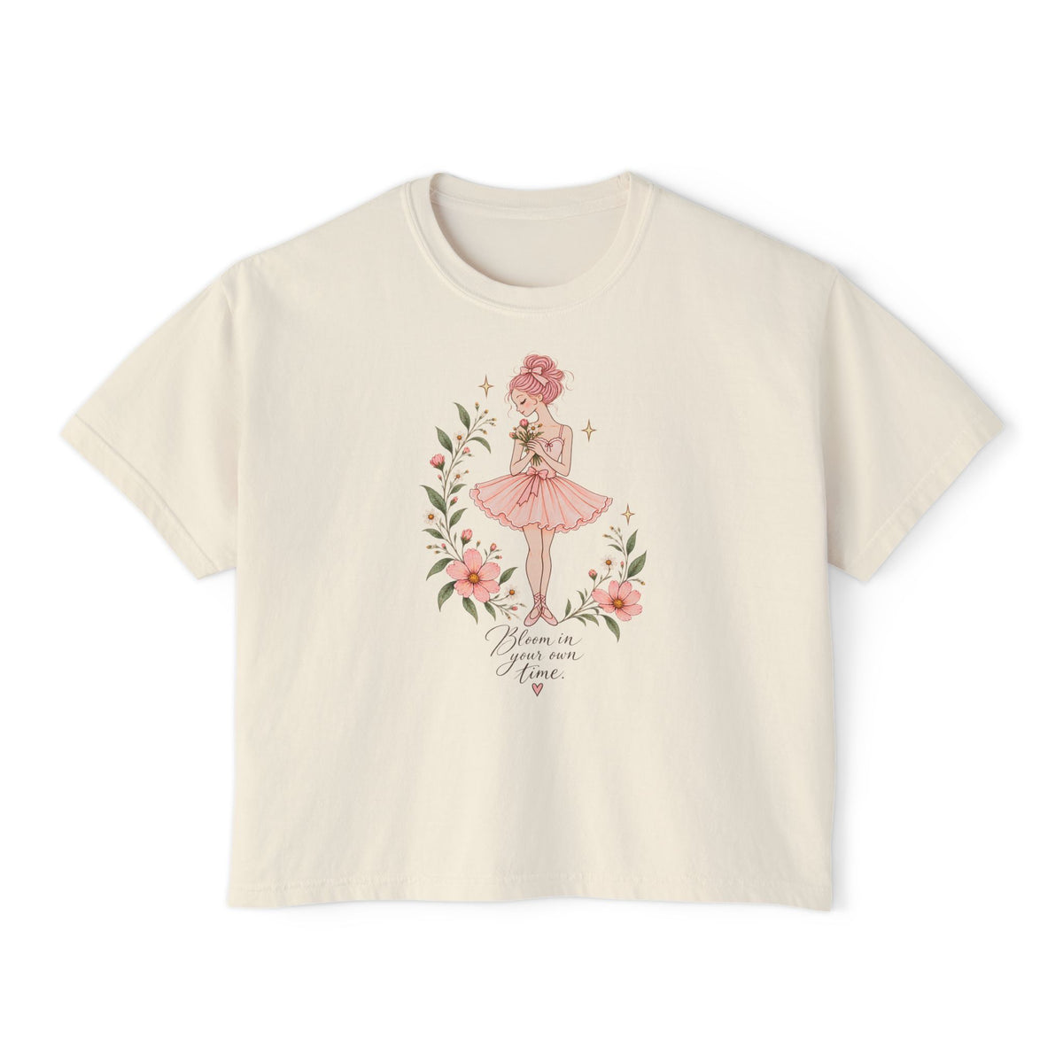 Bloom in Your Own Time Ballerina Tee, boxy t-shirt – photo 6 of 7