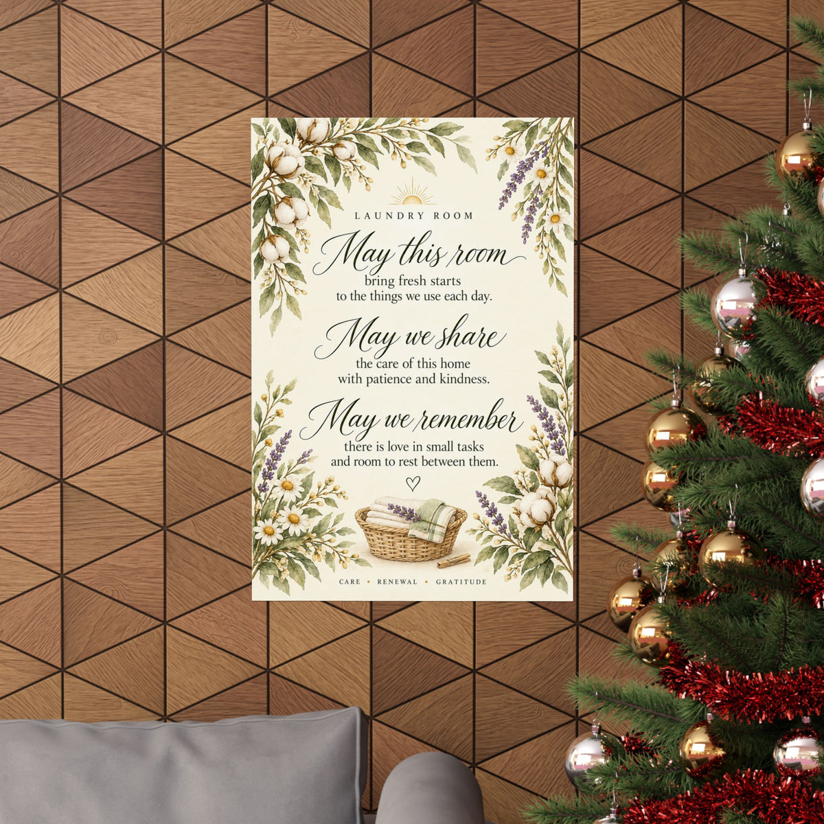 Laundry Room Blessing Print, May This Room Bring Fresh Starts – photo 6 of 20