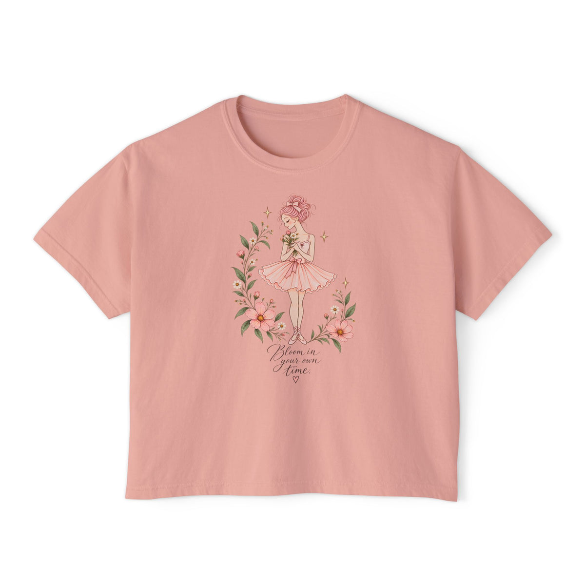 Bloom in Your Own Time Ballerina Tee, boxy t-shirt – photo 2 of 7