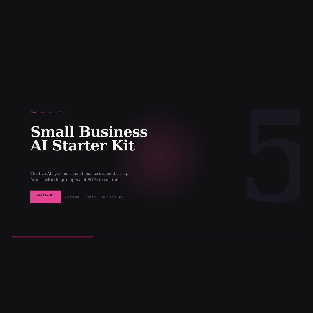 Small Business AI Starter Kit