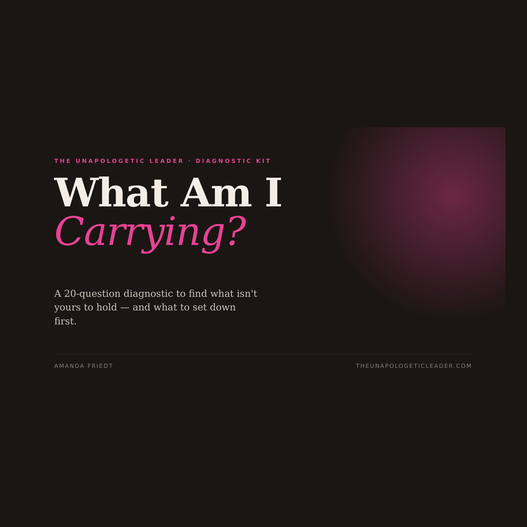 What Am I Carrying? A Diagnostic Kit